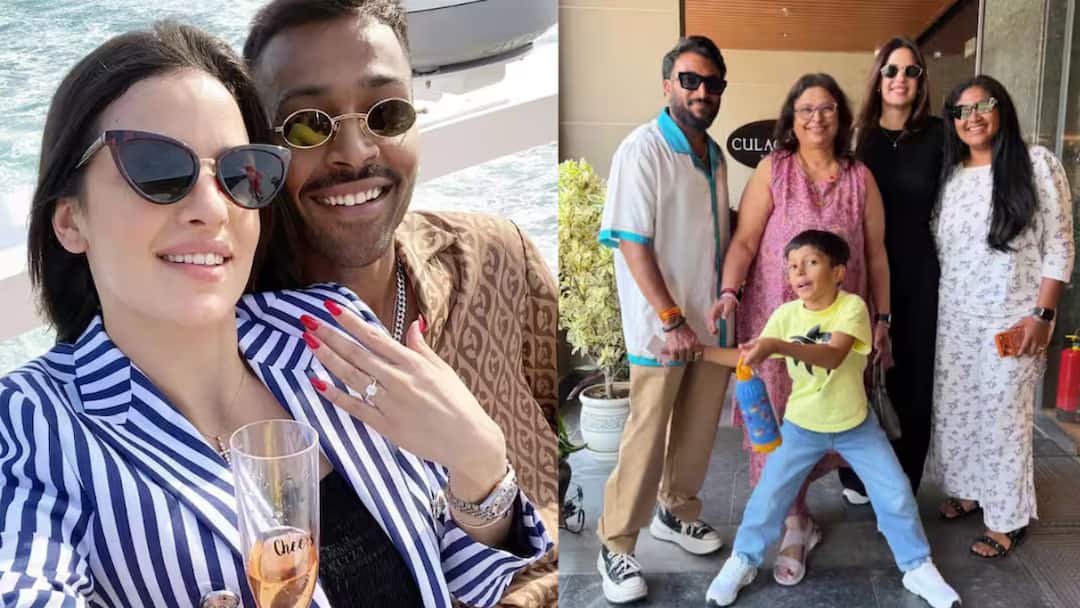 Natasa Stankovic Meets Hardik Pandya’s Family With Son Agastya After Divorce