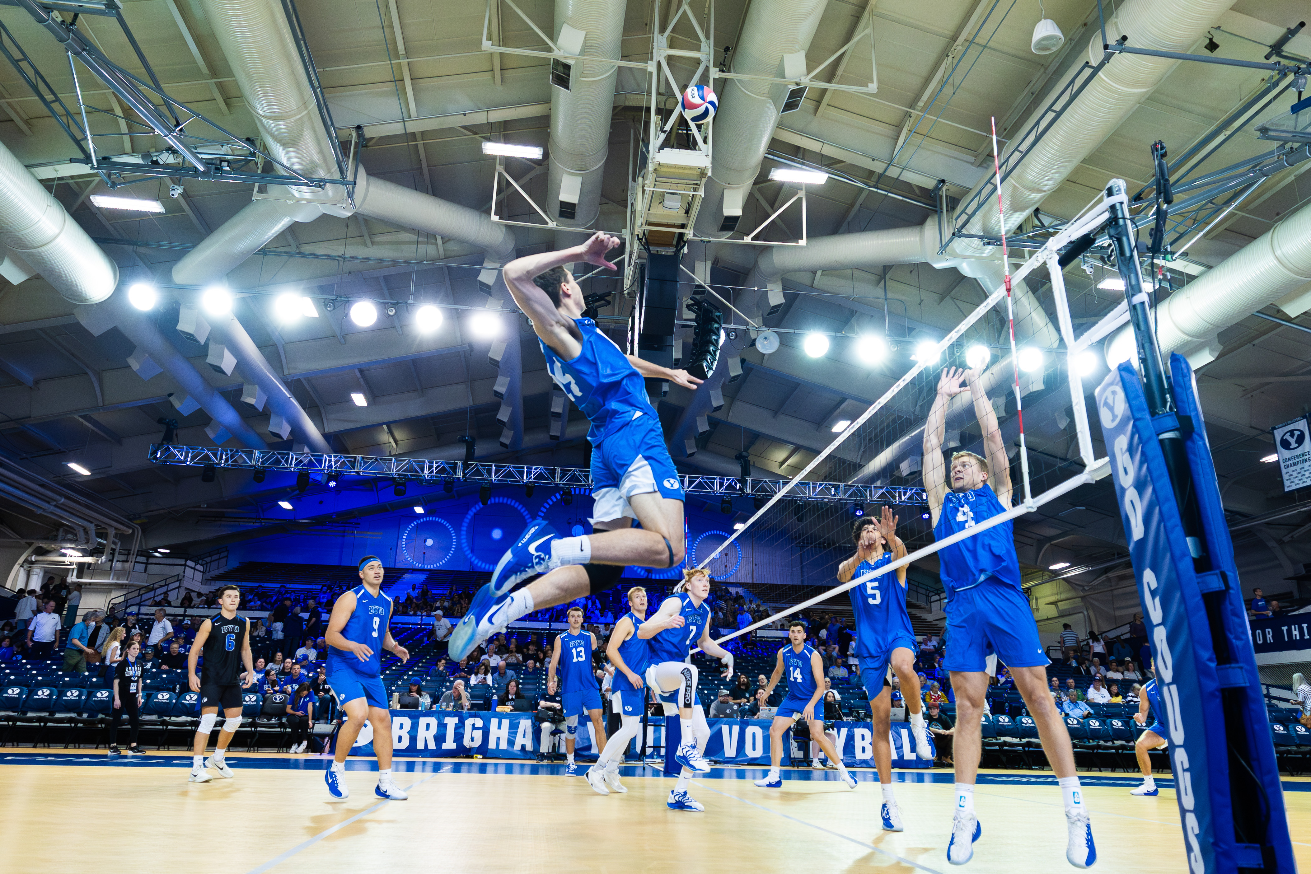 No. 10 BYU men's volleyball sweeps Vanguard after back-to-back Pepperdine losses