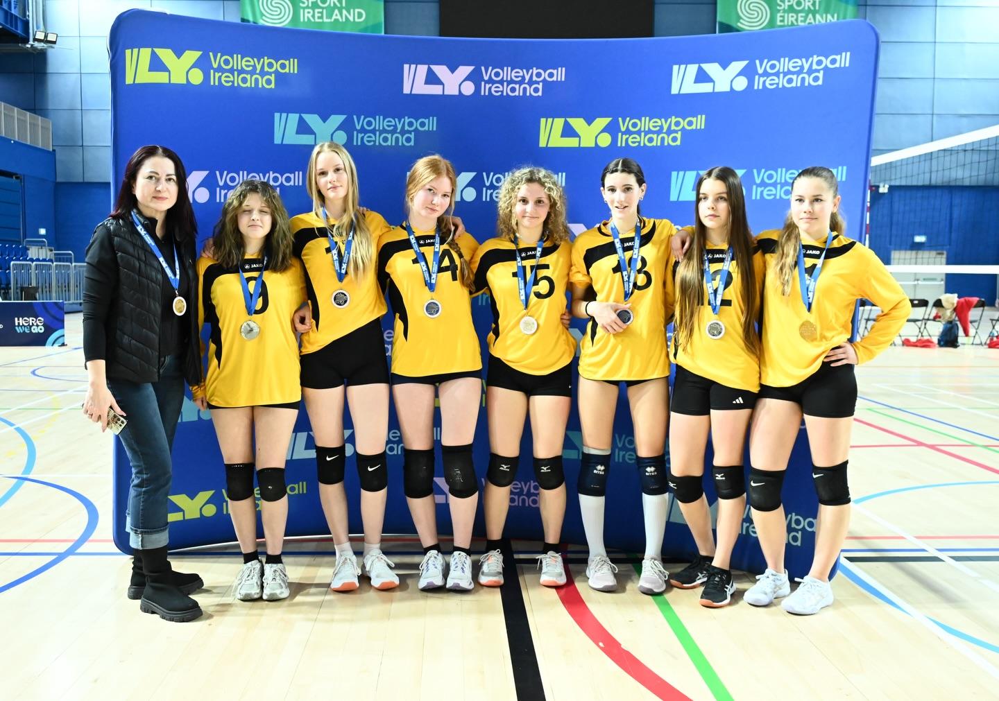 Ukrainian teens inspire Leitrim’s first volleyball club in Drumshanbo